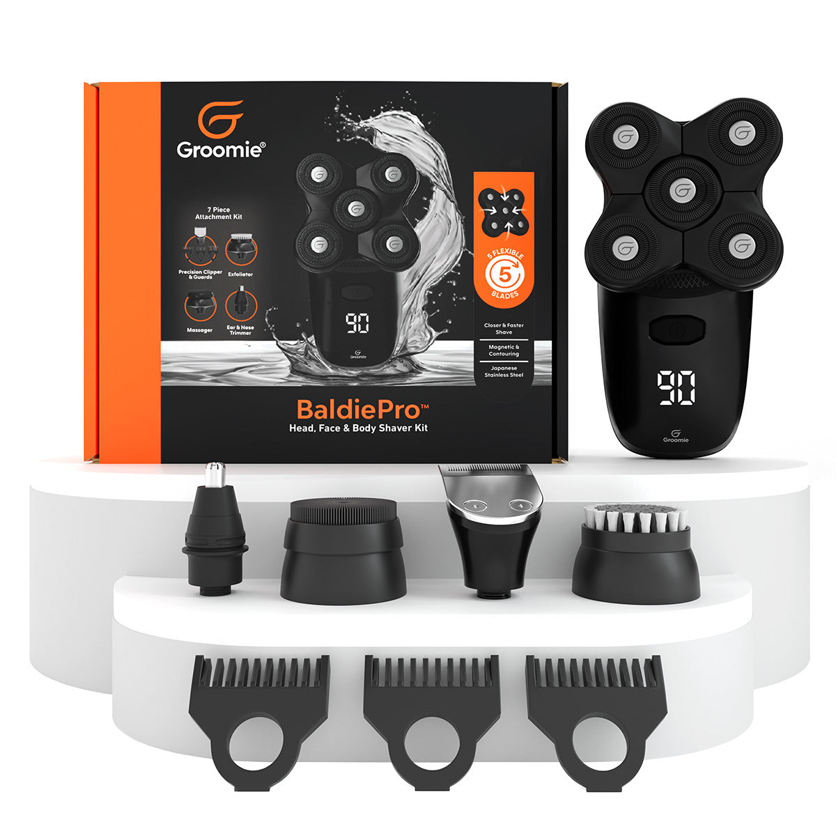 BaldiePro™ Head Shaver Kit