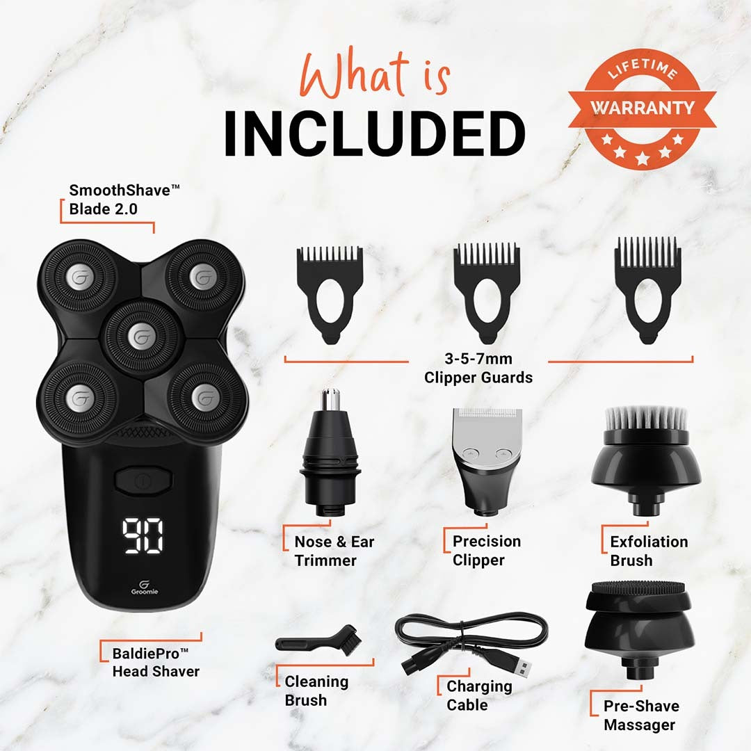 BaldiePro™ Head & Body Shaver Kit